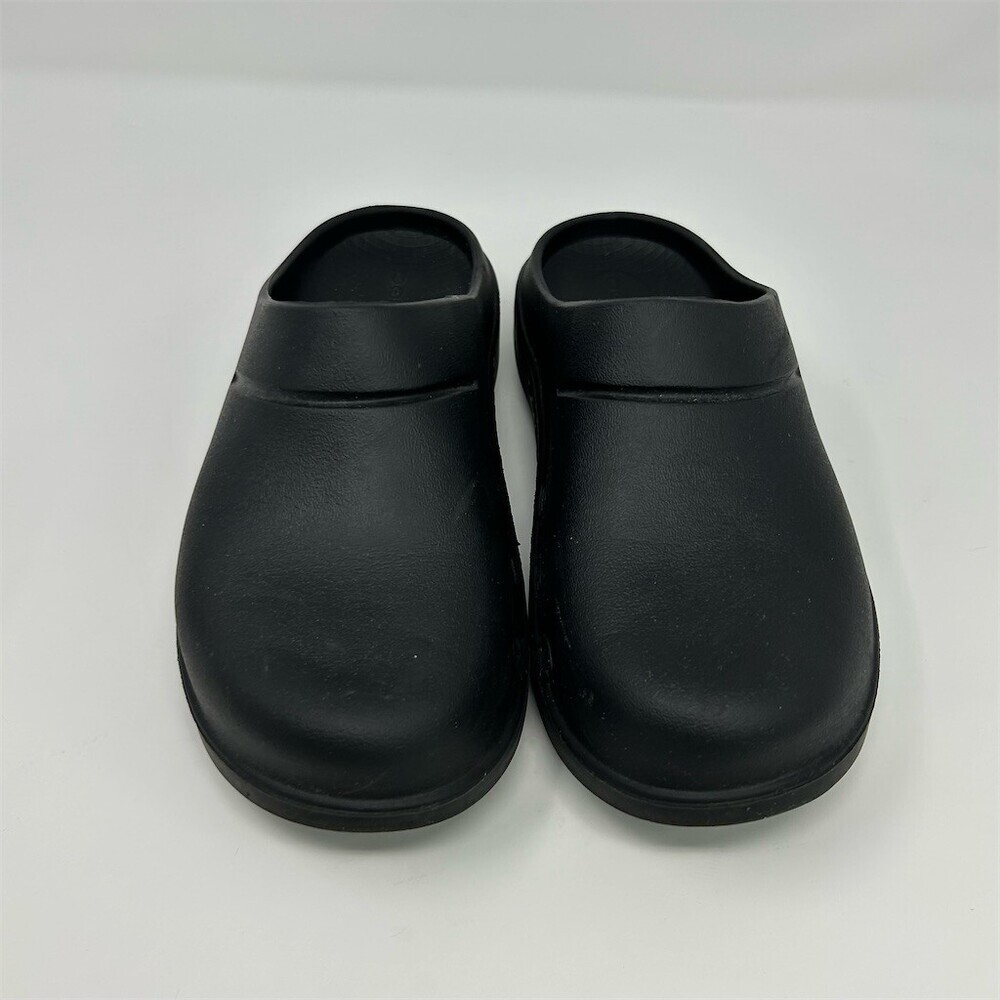 OOFOS OOcloog Recovery Clog Unisex Slip-On Comfort Shoes Black W8 M6 (EU 39) - Picture 4 of 10